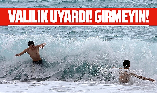 Samsun'da hava rüzgarlı! Valilik denize girmeyin uyarısı yaptı
