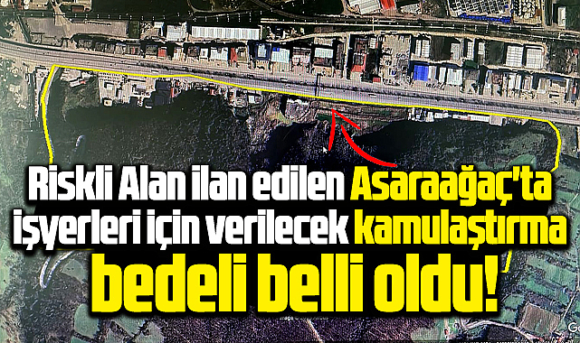 Samsun Asarağaç'ta işyerlerine verilecek kamulaştırma bedeli belli oldu!