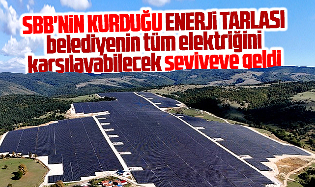 Samsun Büyükşehir'in GES'i belediyenin elektriğini karşılayacak seviyeye geldi