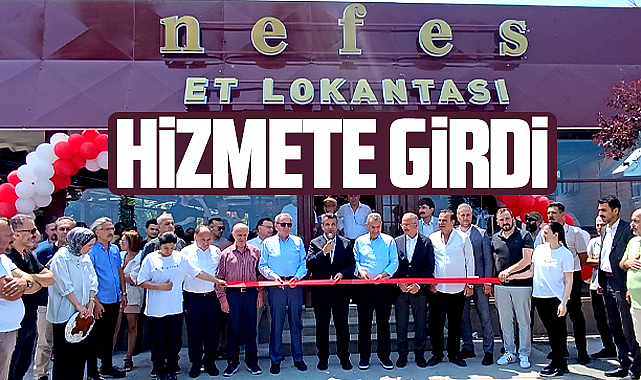 Samsun'un Atakum ilçesinde Nefes Et Lokantası'nın açılışı yapıldı