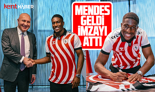 Samsunspor, Joe Mendes ile 5 yıllık sözleşme imzaladı