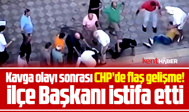 Samsun CHP'de flaş gelişme! Atakum İlçe Başkanı Adem Kürek istifa etti
