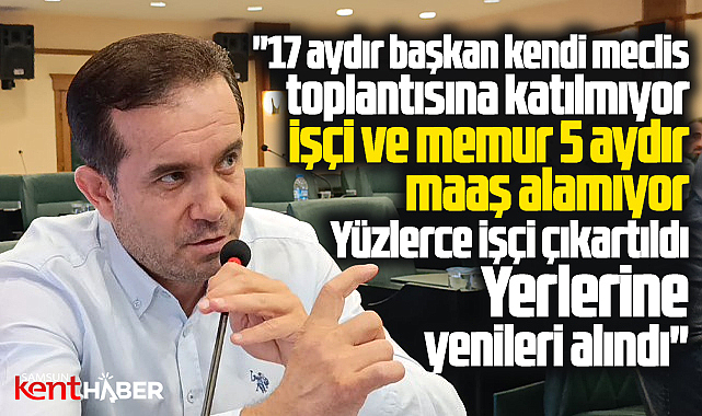 Samsun'da Tekkeköy Belediyesine eleştiri! İşçi ve memur 5 aydır maaş alamıyor