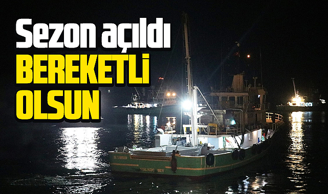 Samsun'da av yasağı bitti, balıkçılar denize açıldı
