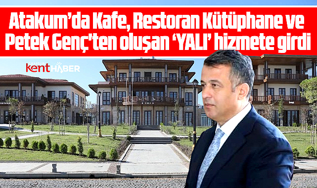 Samsun'da eski Yalı Kafe alanına yapılan Yalı tesisi hizmete girdi