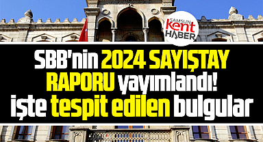 Samsun Büyükşehir'in 2024 Sayıştay raporu! İşte tespit edilen bulgular!