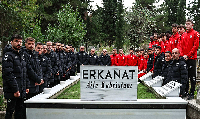 Samsunspor Kulübü Mustafa Kemal Erkanat'ı vefatının 5. yılında andı