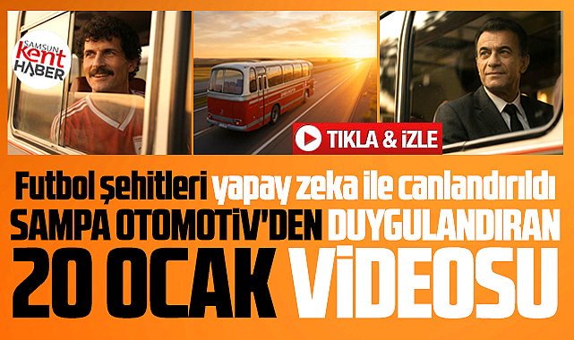 SAMPA Otomotiv'den Samsunspor için duygulandıran 20 Ocak videosu