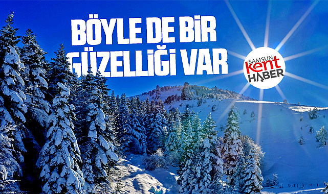 Samsun'dan 2026 kar manzarası fotoğrafları