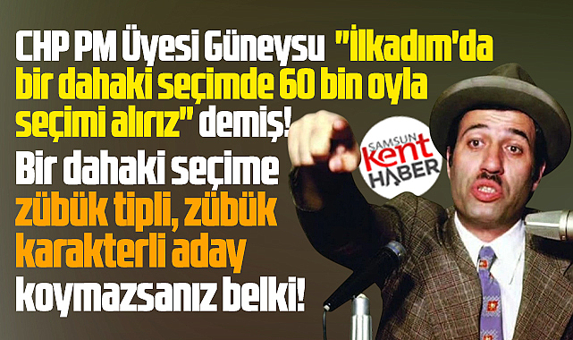 Samsun'da CHP'nin kanayan yarası! İlkadım ve zübük aday tercihi!