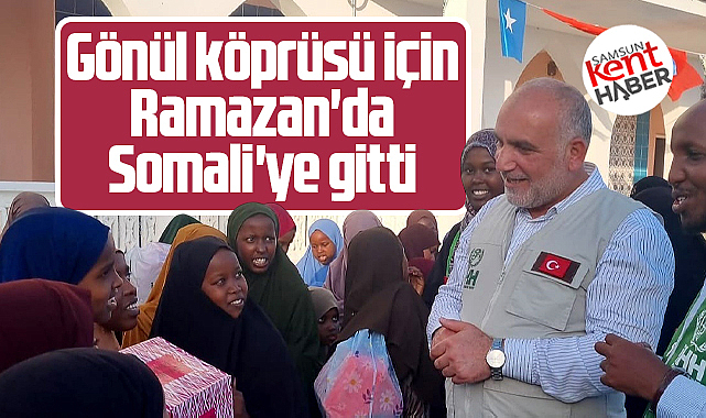 İbrahim Sandıkçı Somali'de iftar yaptı, yardım malzemeleri dağıttı