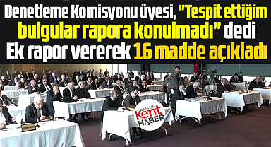 Samsun Büyükşehirin 2025 Denetleme Raporuna girmeyen 16 bulgu açıklandı
