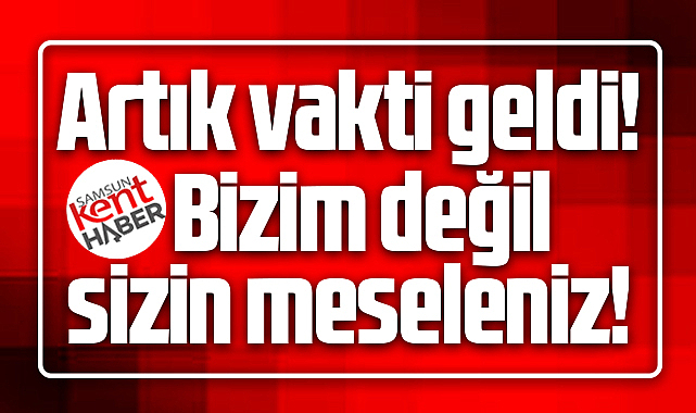 Samsun'da belediye başkanları hangi hizmetleri yaptı? Kimse bir şey bilmiyor!