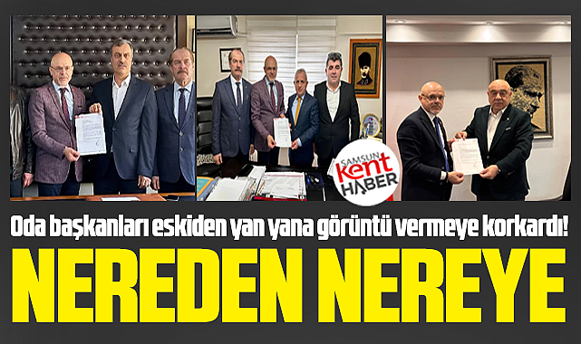 Samsun'da Özgür Özel'in gönderdiği mektuplar oda başkanlarına teslim edildi