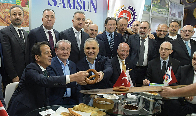 Samsun pidesi, simidi ve nokulu 14. YÖREX Fuarında ilgi odağı oldu