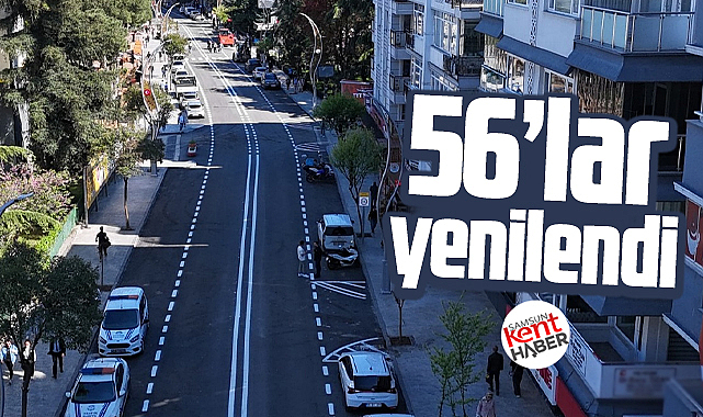 Samsun'da 56'lar yenilendi!