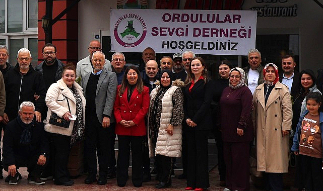 Samsun'da Ordulular Sevgi Derneği basın mensuplarıyla bir araya geldi