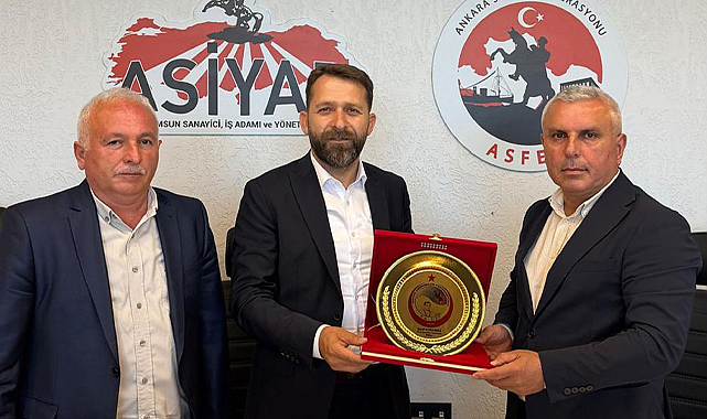 Samsun'da ASFED'e KADEF'ten hayırlı olsun ziyareti