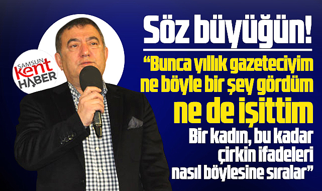 Samsun'da gazeteci Necdet Uzun, Rümeysa Eker olayını yazdı!