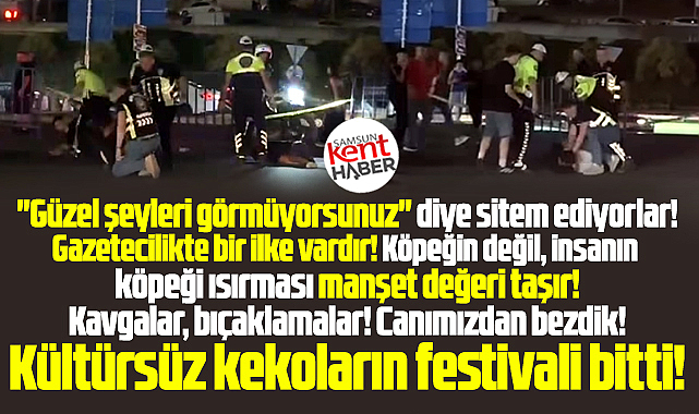 Samsun'da kekoların mesken tuttuğu Kültür Yolu Festivali sona erdi