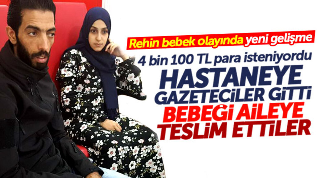 Samsun'da Iraklı ailenin bebeği hastanede rehin tutuluyor iddiasında yeni gelişme