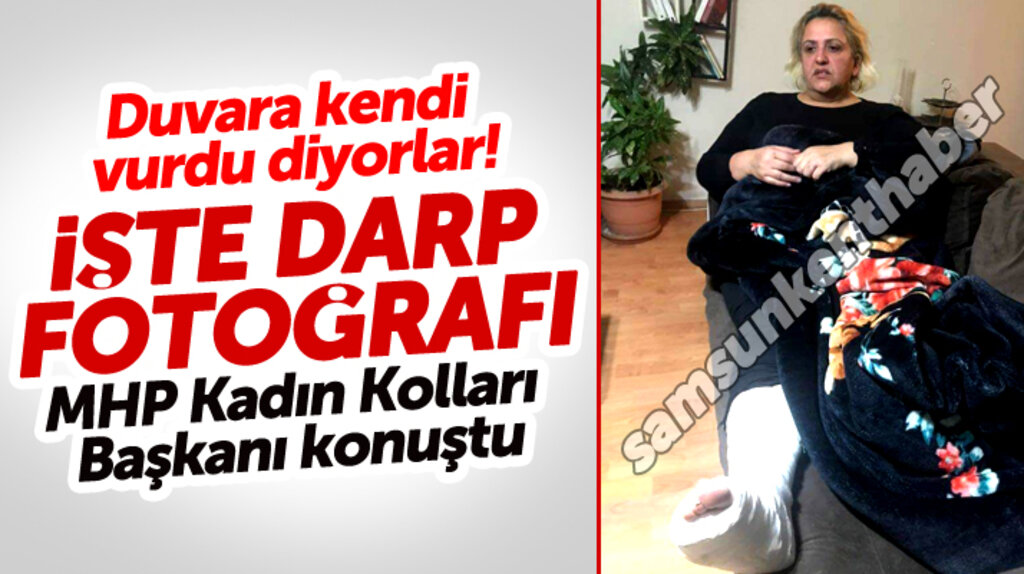 Samsun'da darp edildiği iddia edilen MHP Kadın Kolları Başkanı Utaş konuştu
