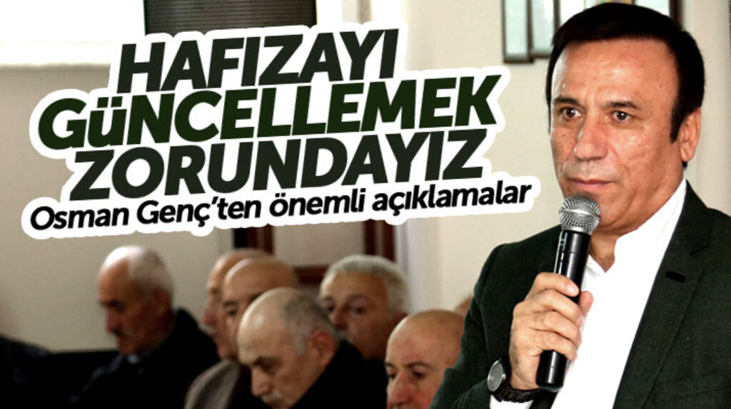 Osman Genç: Şehirlerin önünü yerel yönetimler açar