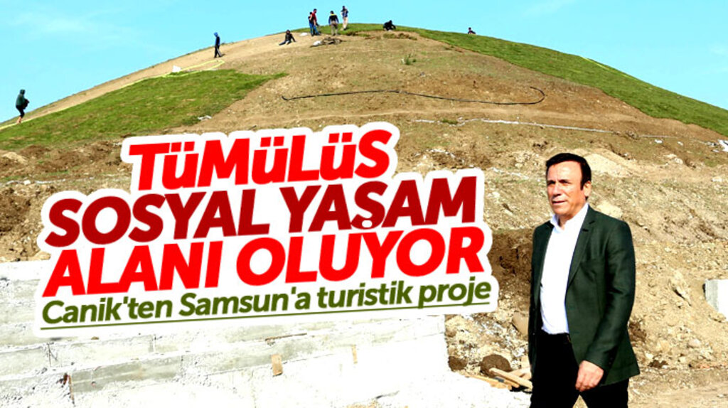 Samsun'un Canik ilçesinde 15 Temmuz Şehitler Tepesi sosyal yaşam merkezi olacak