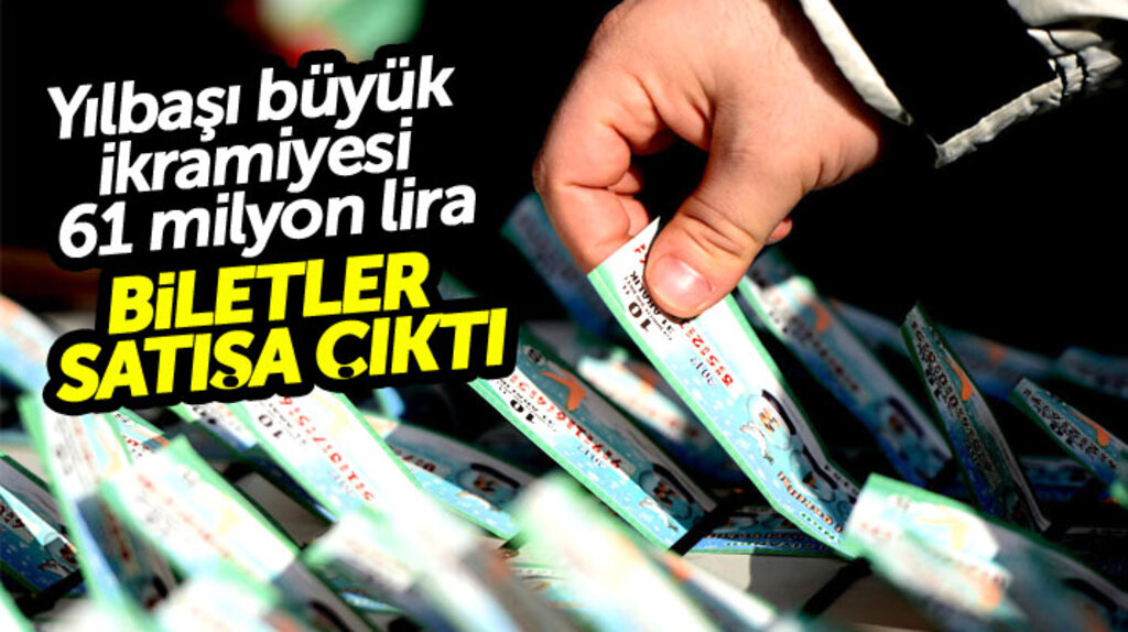 Milli Piyango 2018 büyük ikramiye 61 milyon lira! Yılbaşı MP biletleri satışa çıktı