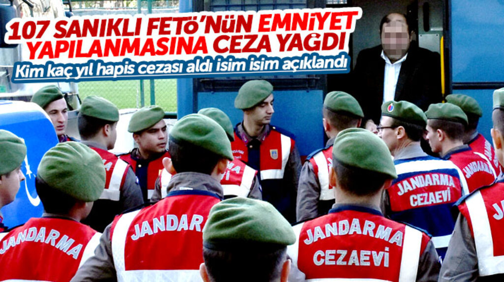 Samsun'da 107 sanıklı FETÖ'nün emniyet yapılanması davasında 21 kişi hapis cezası aldı