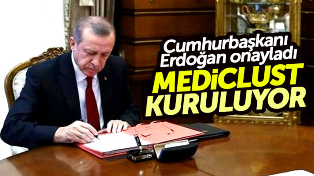 Samsun'da kurulacak MEDİCLUST A.Ş'ye Cumhurbaşkanı Erdoğan onay verdi