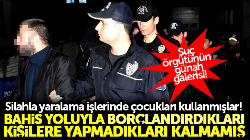 Samsun'da yasa dışı bahis oynatan suç örgütünün günah galerisini Valilik açıkladı