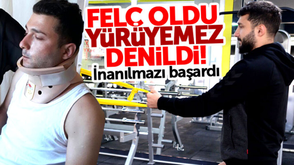 Felç oldu, bir daha yürüyemez denildi! Ama o inanılmazı başardı