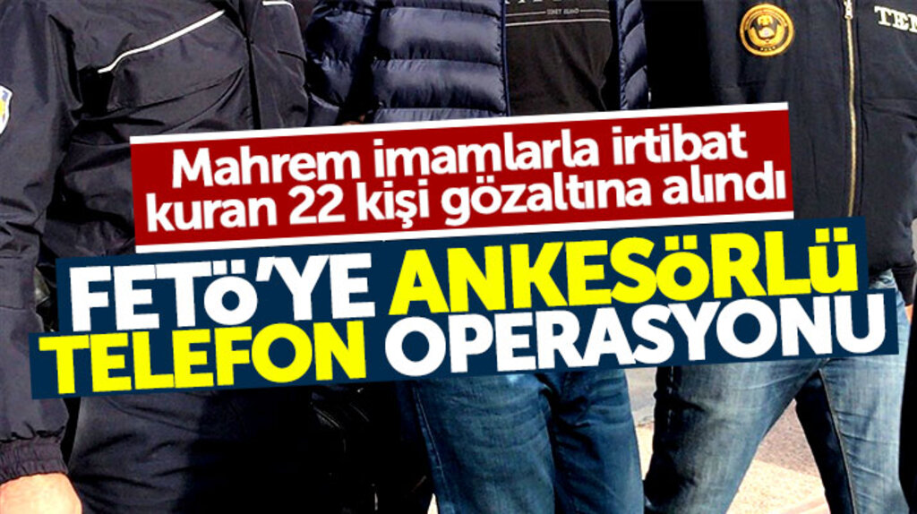 Balıkesir merkezli Samsun dahil 19 şehirde FETÖ'ye ankesörlü telefon operasyonu