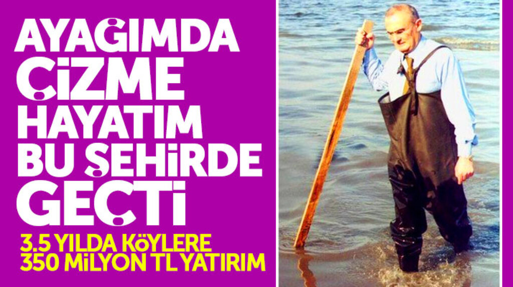 Yusuf Ziya Yılmaz: 3.5 yılda Samsun'un köylerine 350 milyon lira yatırım yaptık