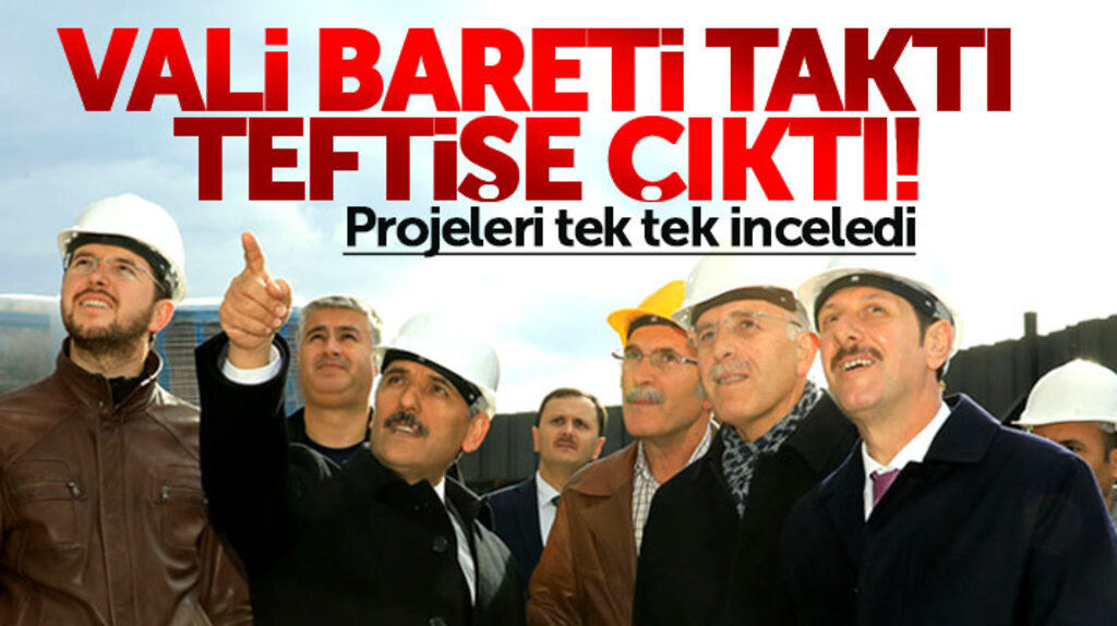 Samsun Valisi Osman Kaymak, İlkadım Belediyesi'nin projelerini yerinde inceledi