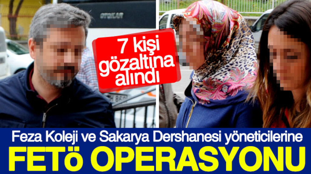 Samsun merkezli 5 ilde kapatılan dershane ve kolej yöneticilerine FETÖ operasyonu