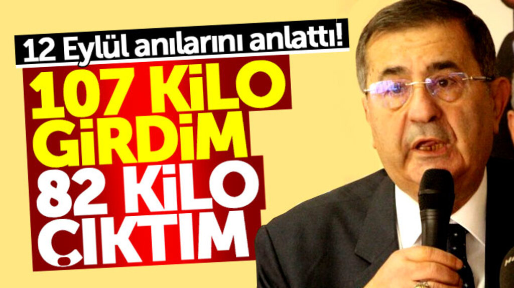 CHP Samsun eski Milletvekili Suat Binici 12 Eylül askeri darbe anılarını anlattı