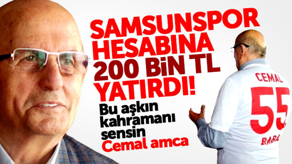 İşadamı Cemal Yeşilyurt, Samsunspor yardım hesabına 200 bin TL yatırdı