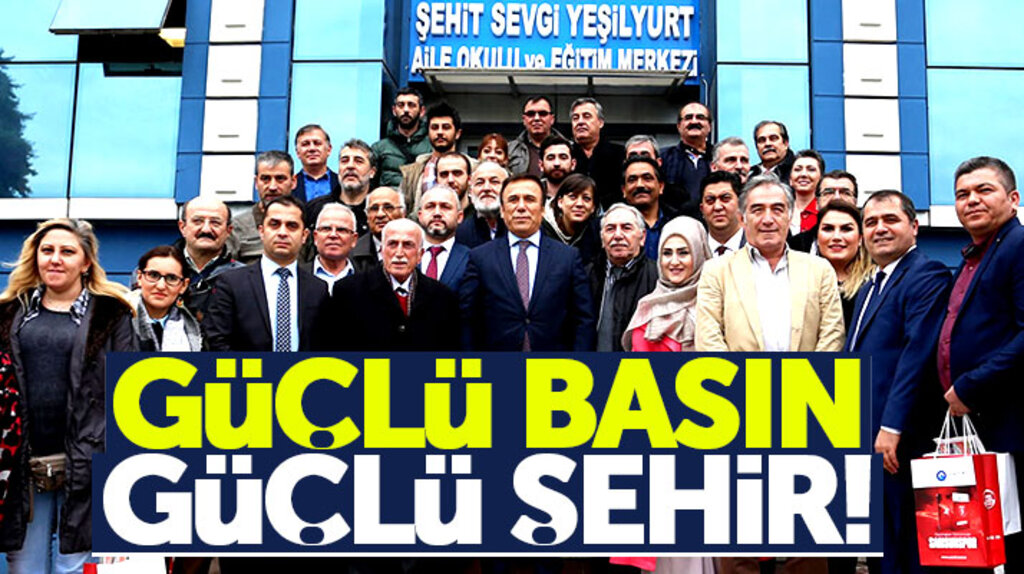 Canik Belediyesi Başkanı Osman Genç: Güçlü basın güçlü şehir