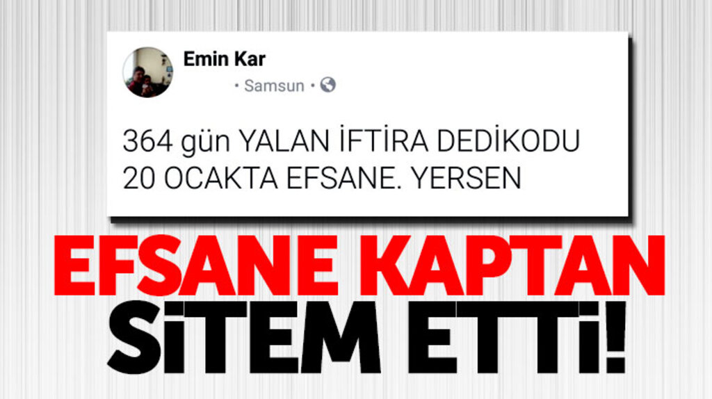 Samsunspor'un efsane kaptanı Emin Kar sitem etti!