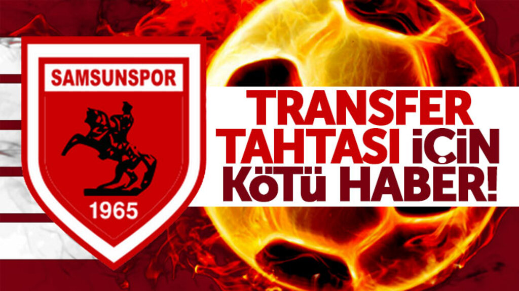 Samsunspor'a kötü haber! Transfer tahtası açılmayacak