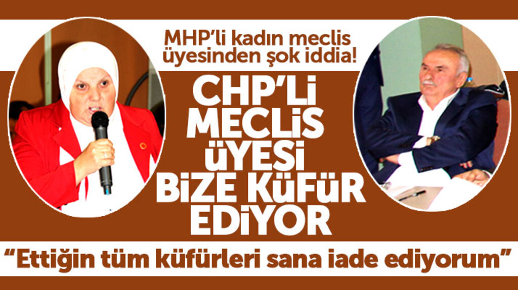 Samsun'da MHP'li Meclis Üyesi Hacer Kaya'dan şok iddia! CHP'li meclis üyesi bize küfür ediyor