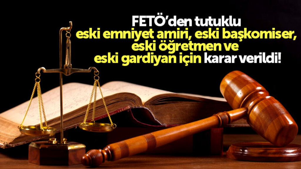 Samsun'da FETÖ'den tutuklu eski emniyet amiri ile birlikte 3 kişi hakkında mahkeme kararını verdi