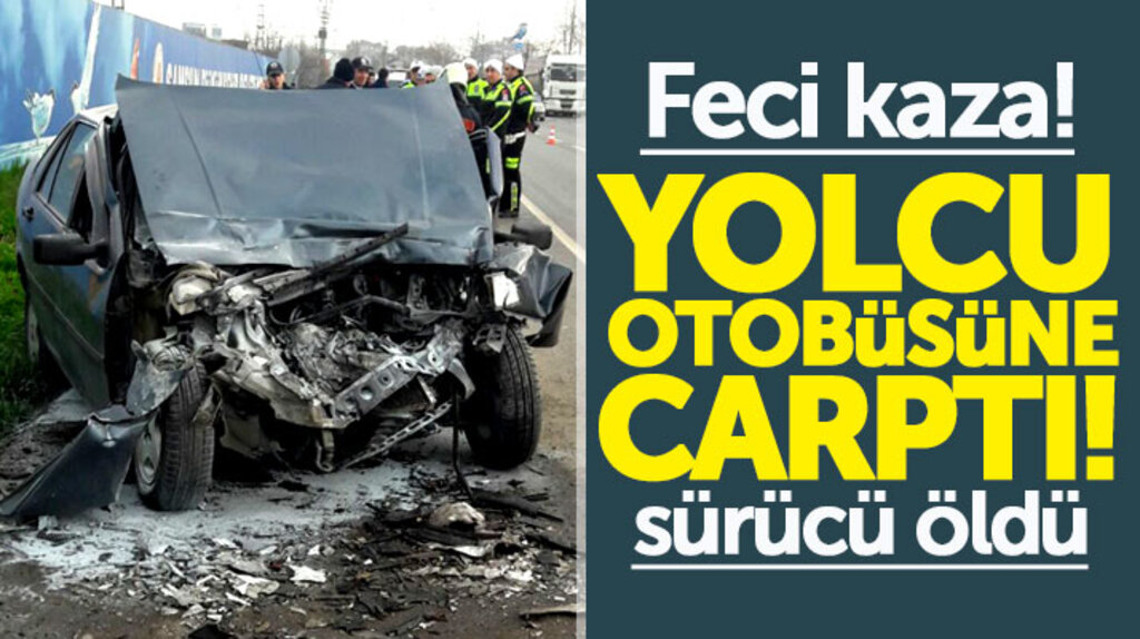 Samsun Tekkeköy'de otomobil BAFAŞ'ın yolcu otobüsüne çarptı: 1 ölü