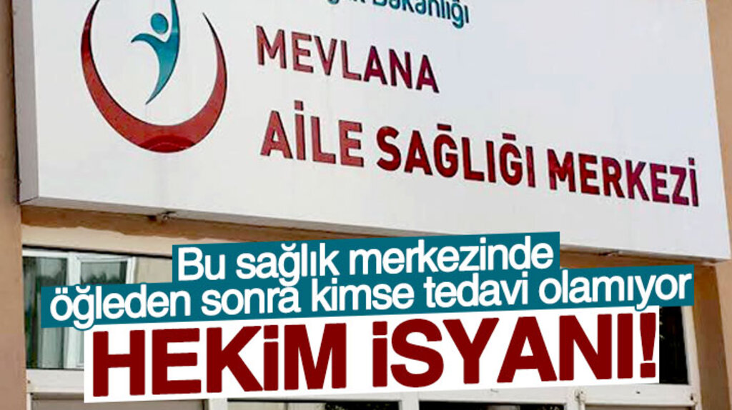 Samsun Bafra ilçesinde Mevlana Aile Sağlık Merkezinde hekim isyanı