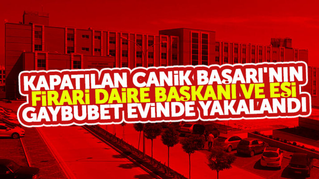 Samsun'da Canik Başarı'nın FETÖ firarisi daire başkanı Harun Başaran ve eşi yakalandı