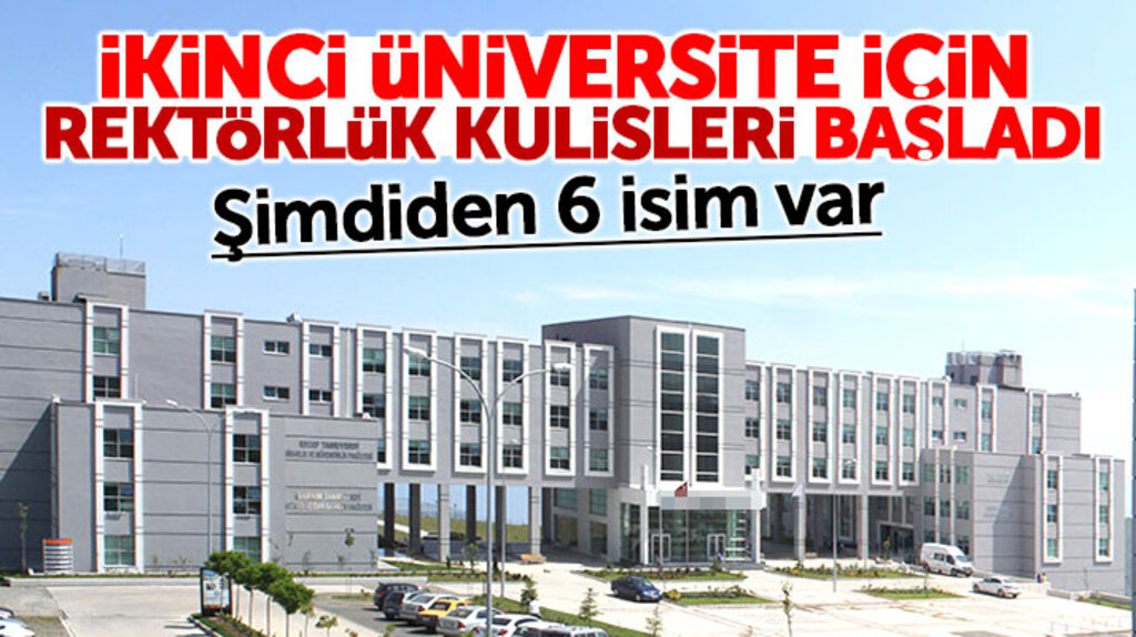 Samsun'da kurulacak ikinci devlet üniversitesi için rektörlük kulisleri başladı