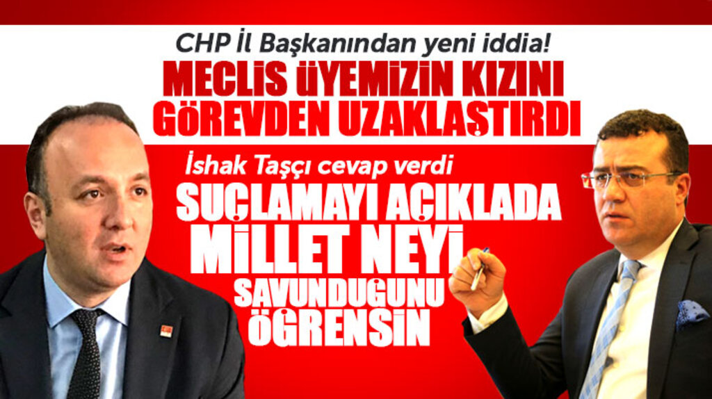 Samsun CHP İl Başkanı Tufan Akcagöz iddia etti, İshak Taşçı yanıt verdi