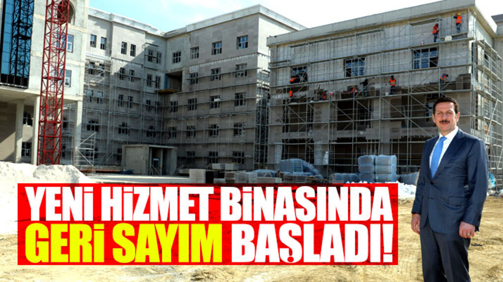 Samsun'da İlkadım Belediyesinin yeni hizmet binası için geri sayım başladı